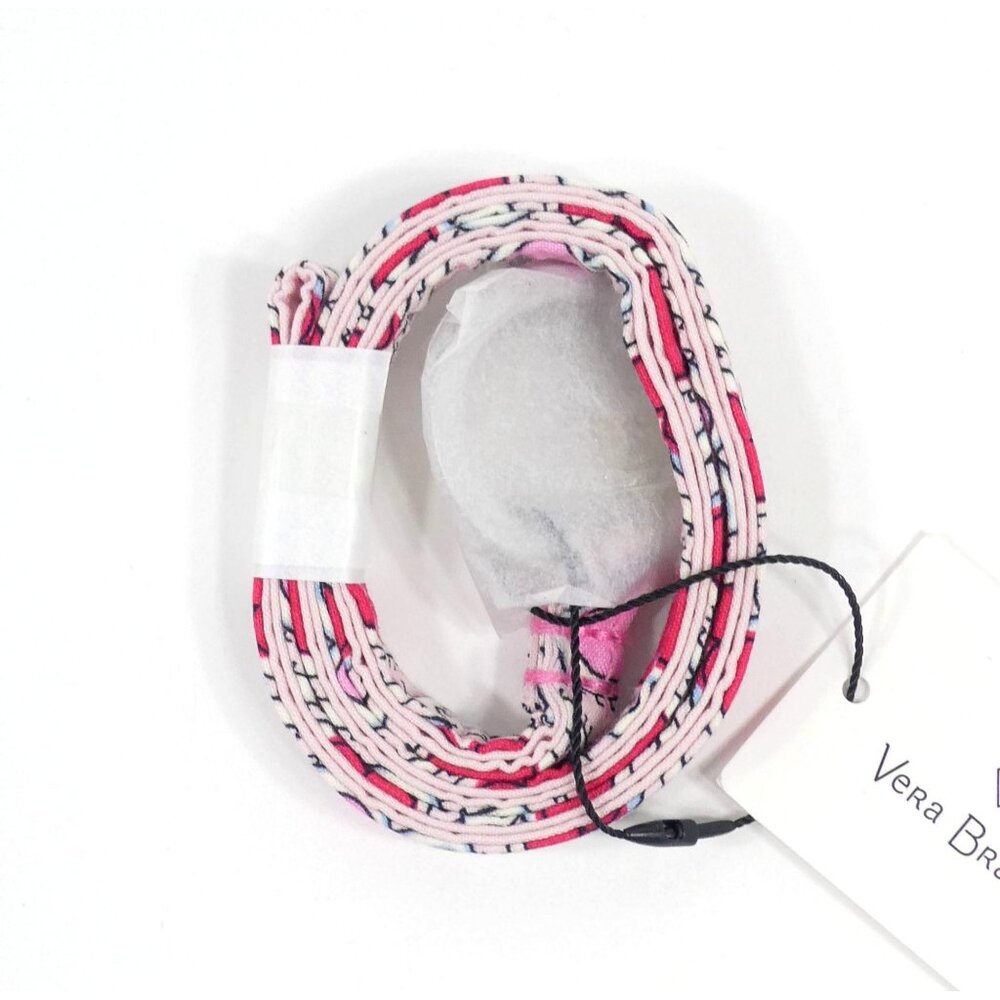 Vera Bradley Stitched Heart Vines‎ Iconic Cotton Lanyard NWT